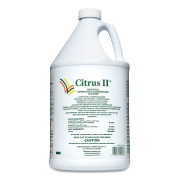 Citrus II® Hospital Germicidal Deodorizing Cleaner, Citrus Scented, 1 Gal Bottle, 4-carton freeshipping - TVN Wholesale